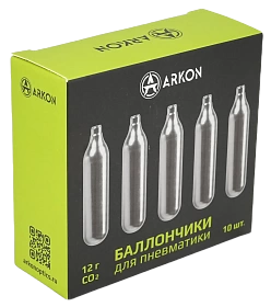 Баллончики CO2 ARKON (упаковка 10 шт.)